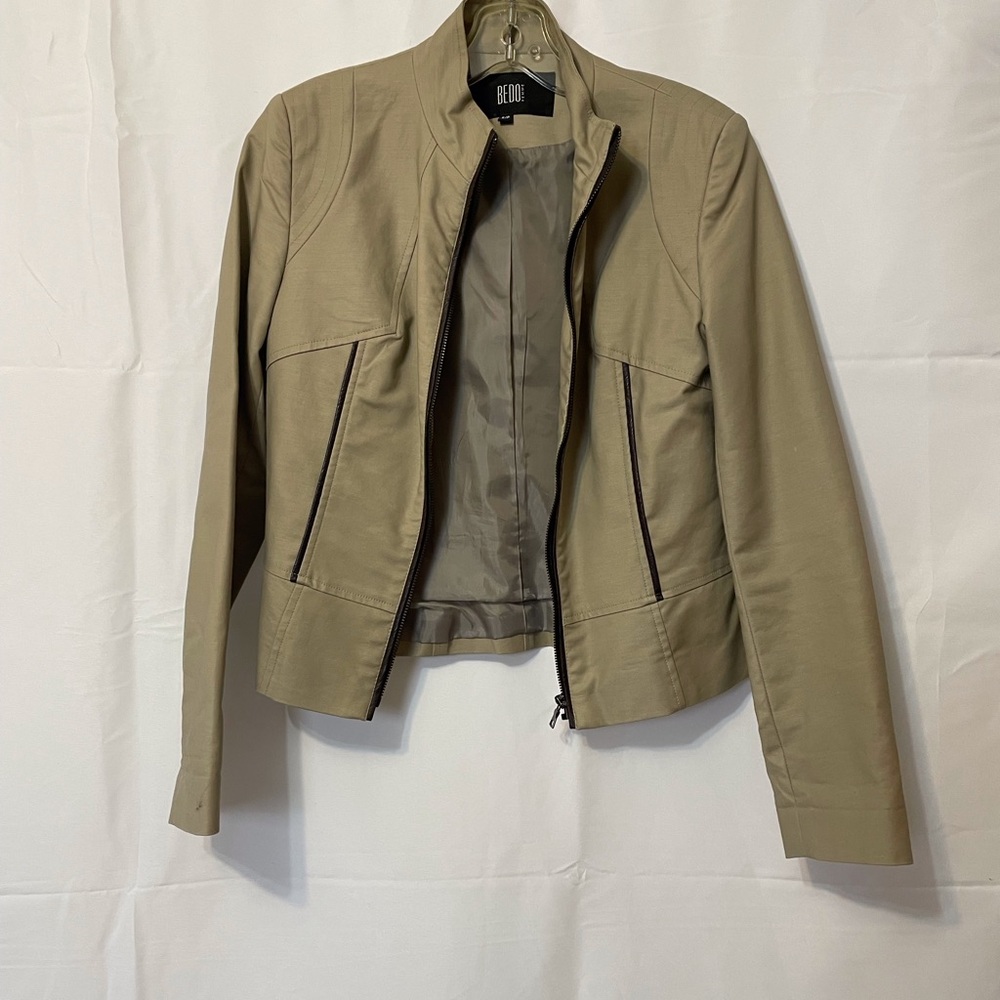 Bedo Femme Slim Fit Jacket Beige Women’s Small